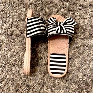 Striped Sandals